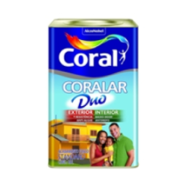 Tinta Pva Acrílica Interna e Externa Coralar Duo Branco 18 litros - Coral